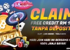 Cara Claim Free Credit Percuma 918Kiss